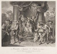 KG 12967
<br/>
Een gedenkwaardig besluit van Sancho.
<br/>
<em>Joullain, François (1697-1778)</em>